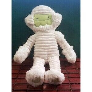 Slumberkins Halloween Fright Mummy Yeti Rare Glow-in-The-Dark Plush 14"